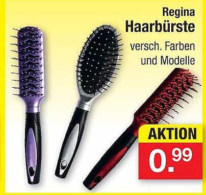 Regina Haarbürste versch. Farben und Modelle