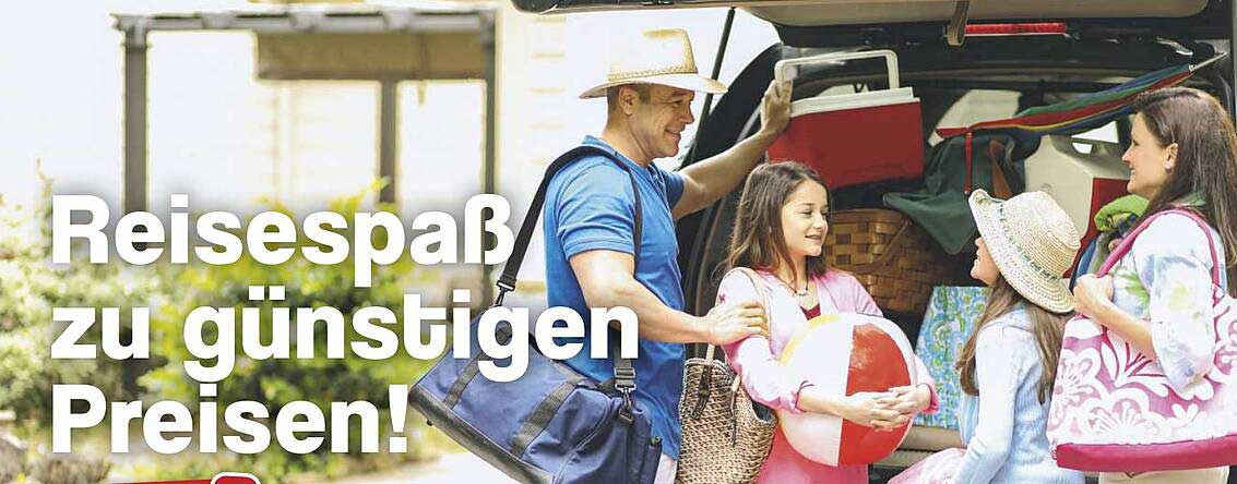 Reisespaß zu günstigen Preisen!