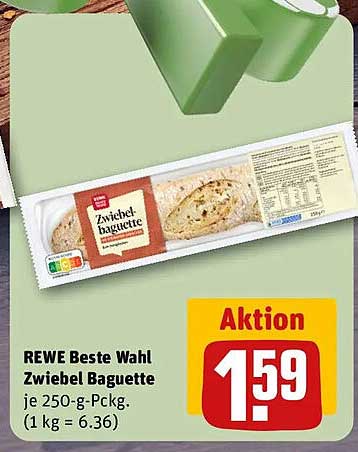 REWE Beste Wahl Zwiebel Baguette