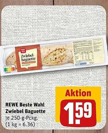 REWE Beste Wahl Zwiebel Baguette