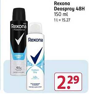 Rexona Deospray 48H 150 ml