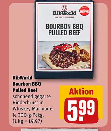 RibWorld Bourbon BBQ Pulled Beef