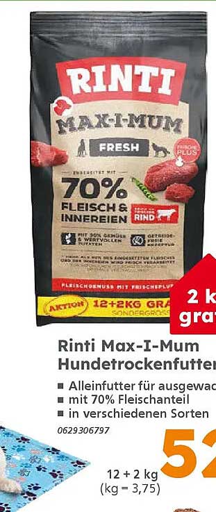 Rinti Max-I-Mum Hundetrockenfutter