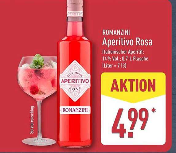 ROMANZINI Aperitivo Rosa
