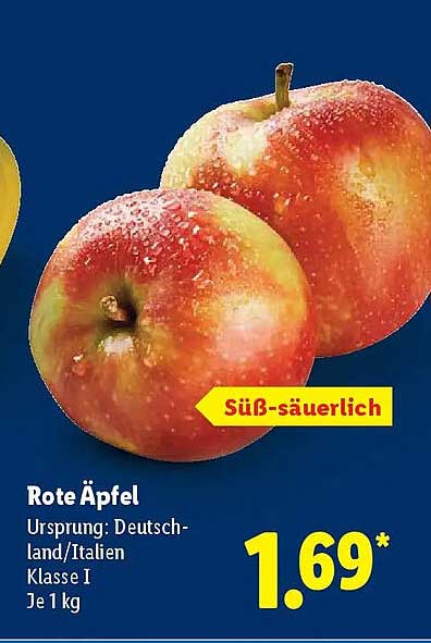 Rote Äpfel
