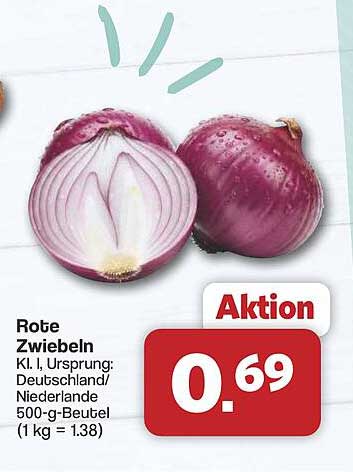 Rote Zwiebeln