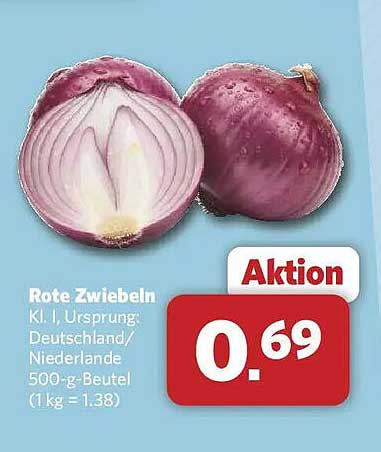 Rote Zwiebeln