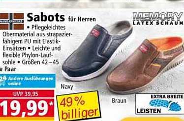 Sabots für Herren