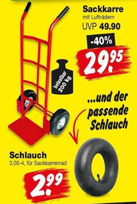 Sackkarre mit Luftreifen