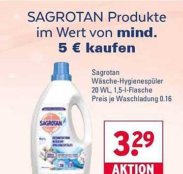 SAGROTAN Produkte im Wert von mind. 5 € kaufen