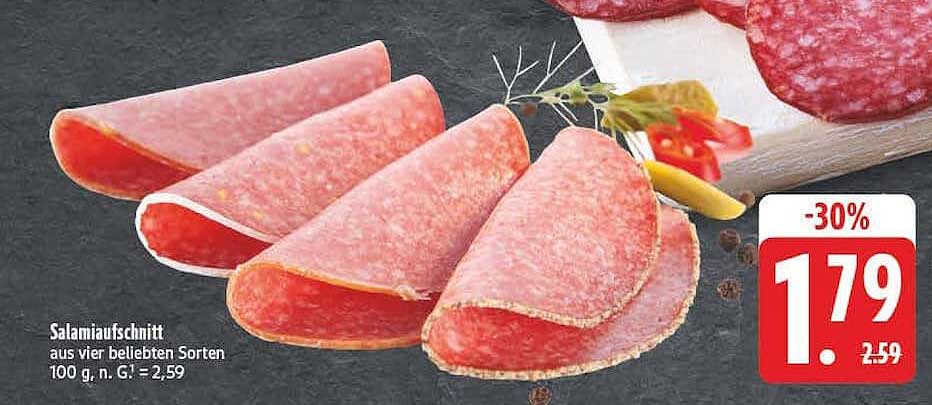 Salamiaufschnitt