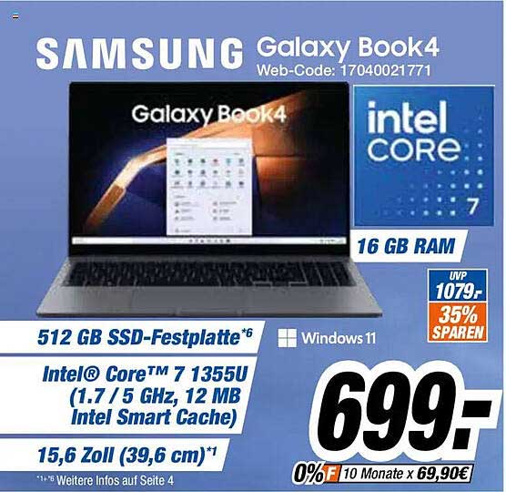 SAMSUNG Galaxy Book4