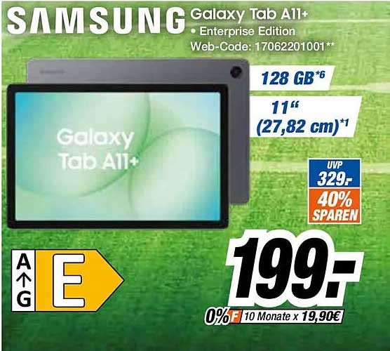 Samsung Galaxy Tab A11+ Enterprise Edition