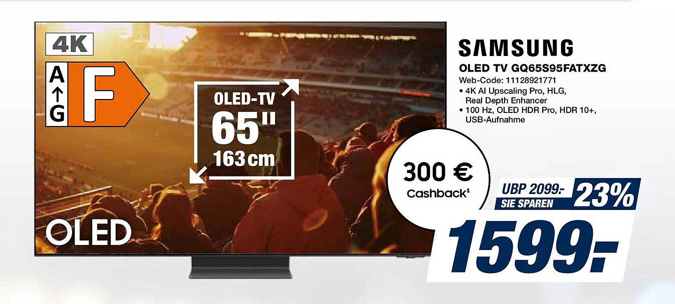 SAMSUNG OLED TV GQ65S95FATXZG