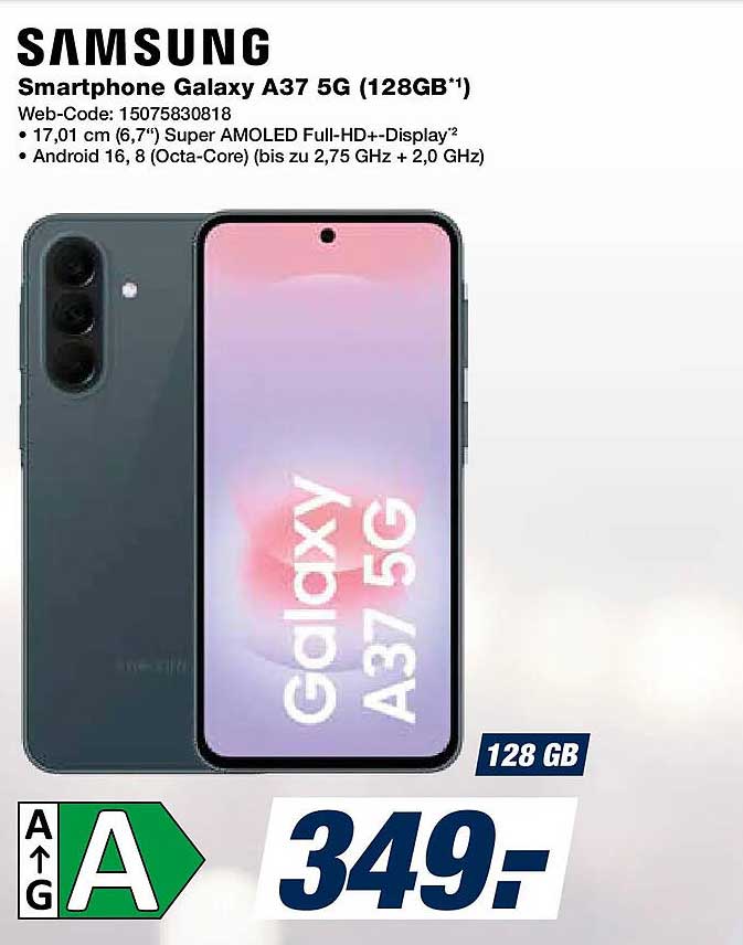 Samsung Smartphone Galaxy A37 5G (128GB*1)