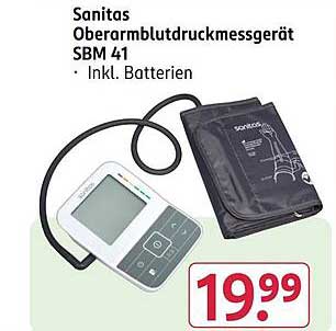 Sanitas Oberarmblutdruckmessgerät SBM 41