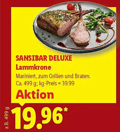 SANSIBAR DELUXE Lammkrone