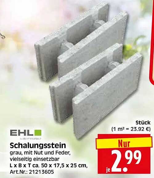 Schalungsstein