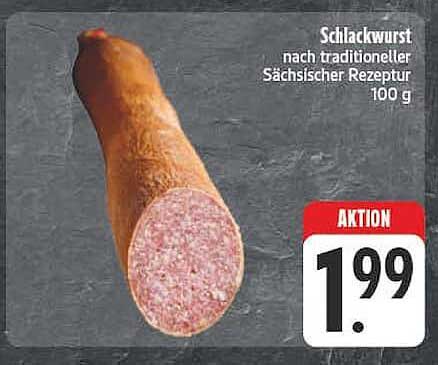 Schlackwurst nach traditioneller Sächsischer Rezeptur 100 g