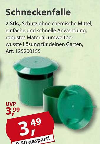 Schneckenfalle