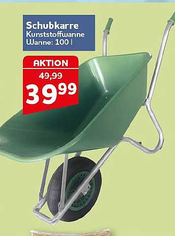 Schubkarre Kunststoffwanne Wanne: 100 l