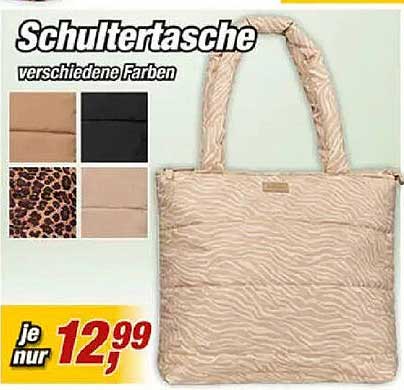 Schultertasche verschiedene Farben