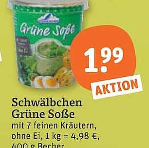 Schwälbchen Grüne Soße