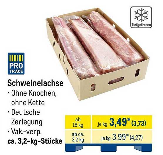 Schweinelachse