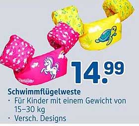 Schwimmflügelweste