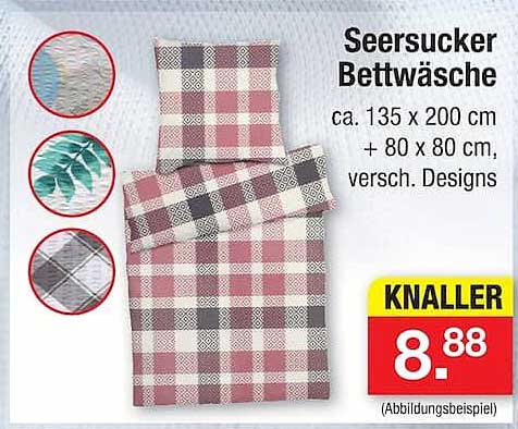 Seersucker Bettwäsche