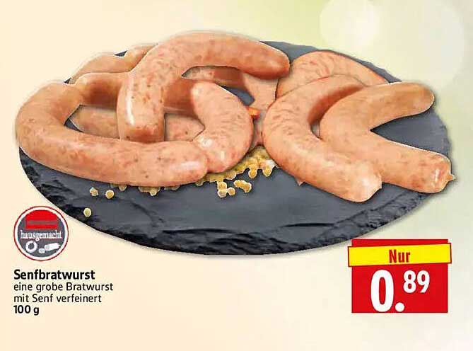 Senfbratwurst