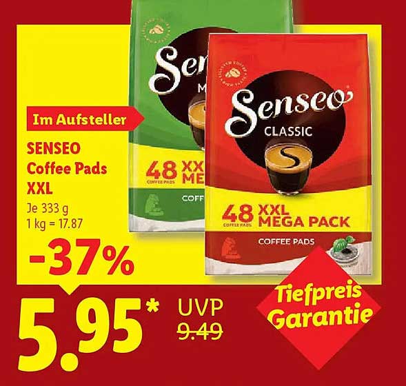 SENSEO Coffee Pads XXL