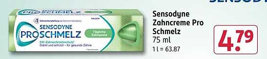 Sensodyne Zahncreme Pro Schmelz 75 ml