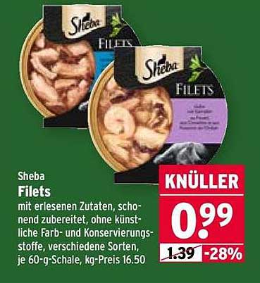 Sheba Filets