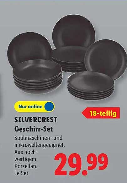 SILVERCREST Geschirr-Set