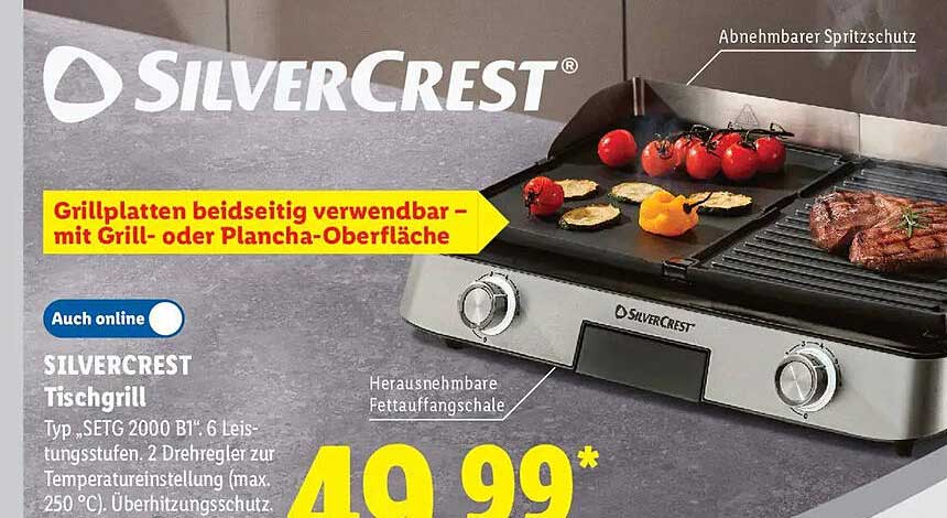 SILVERCREST Tischgrill