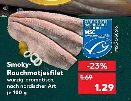 Smoky-Rauchmatjesfilet