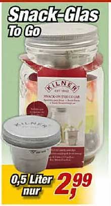 Snack-Glas To Go