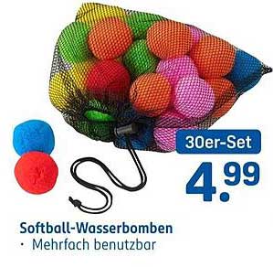 Softball-Wasserbomben