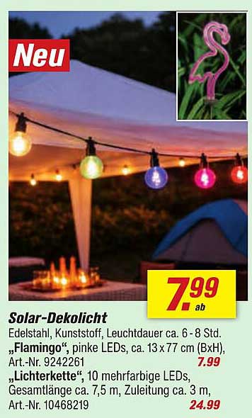 Solar-Dekolicht