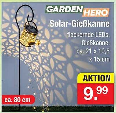 Solar-Gießkanne