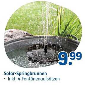 Solar-Springbrunnen