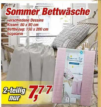 Sommer Bettwäsche