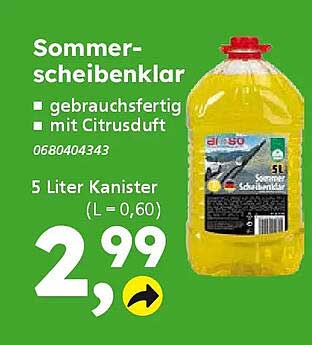 Sommer-scheibenklar