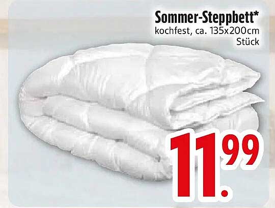 Sommer-Steppbett*