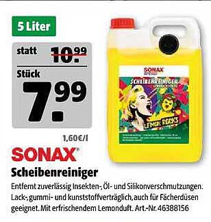 SONAX Scheibenreiniger