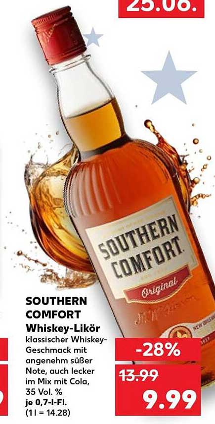 SOUTHERN COMFORT Whiskey-Likör