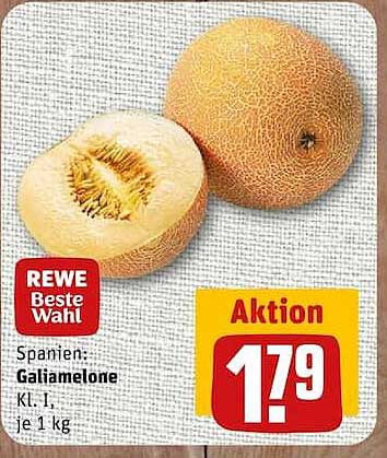 Spanien: Galia-Melone Kl. I, je 1 kg