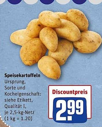 Speisekartoffeln
