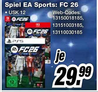 Spiel EA Sports: FC 26